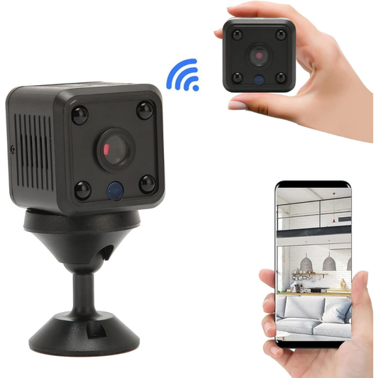 Caméra de Sécurité, Caméra IP de Surveillance Wifi sans Fil avec Vision Night Vision