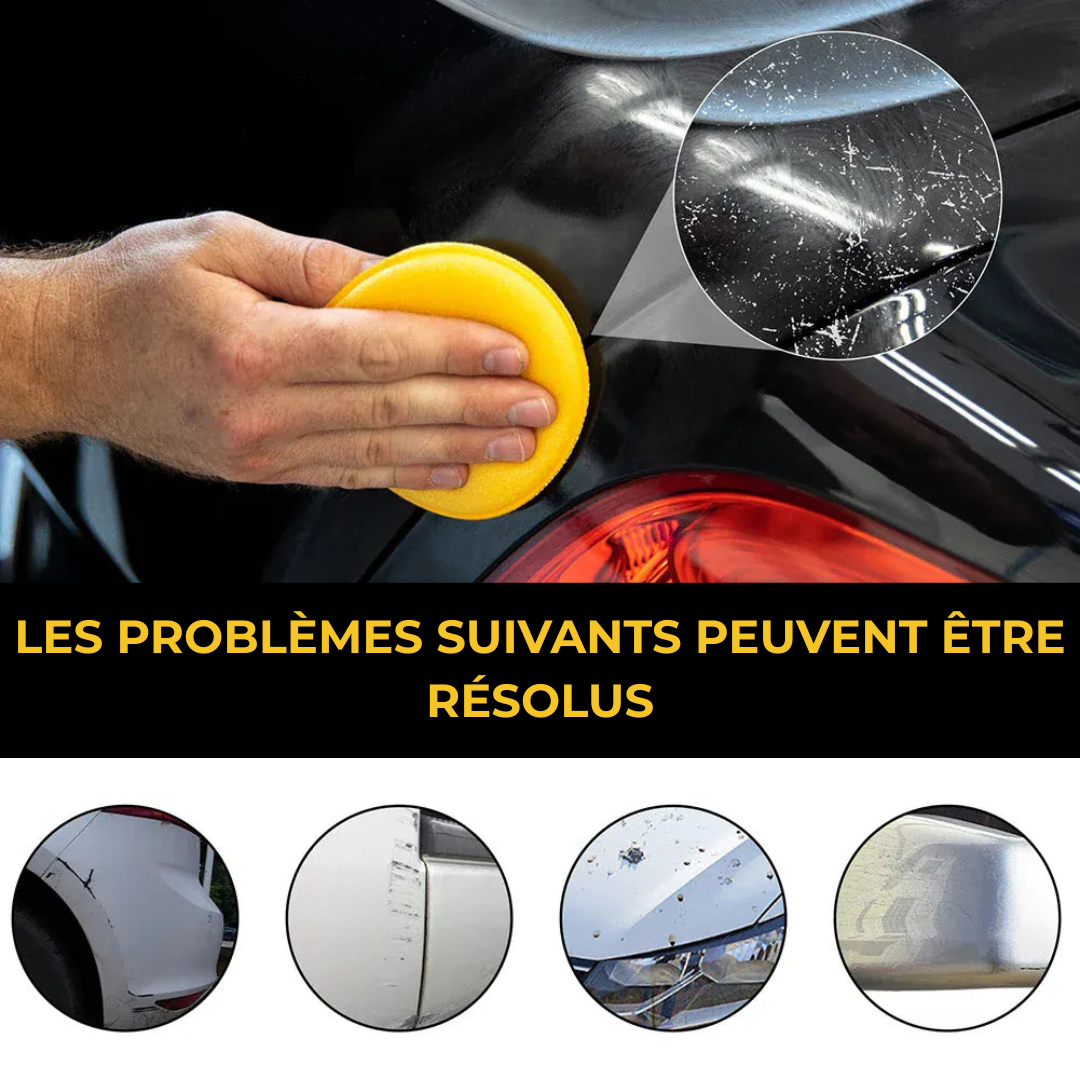 Pâte de réparation pour rayures profondes sur voiture