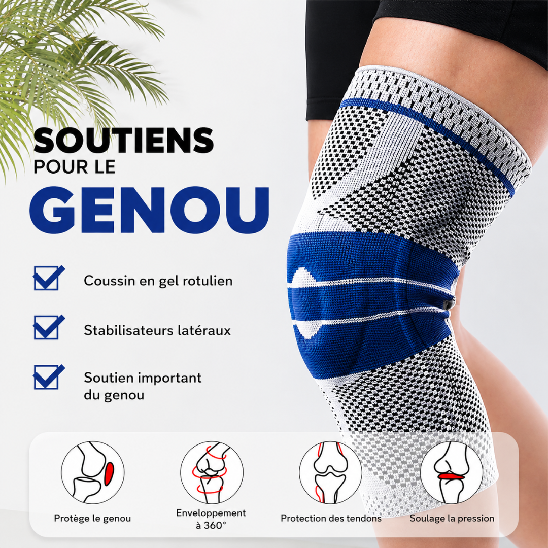 Genouillère de gonarthrose souple, Soulager la douleur Genouillères