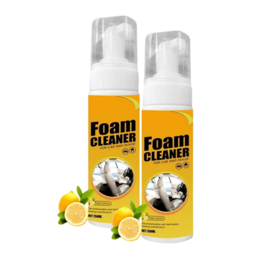 Nettoyant Multi-usage, Nettoyant mousse - Nettoyant Cuir - Nettoyant intérieur voiture - Nettoyant meubles